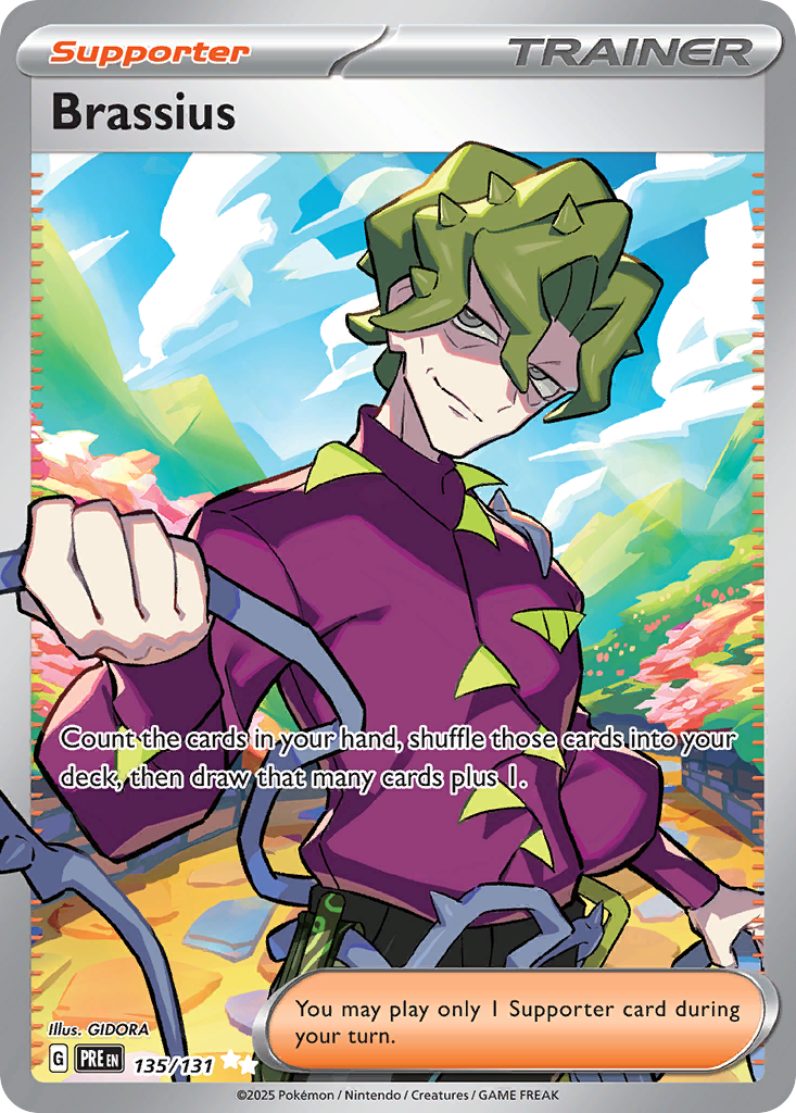 Prismatic Evolutions Brassius #135/131